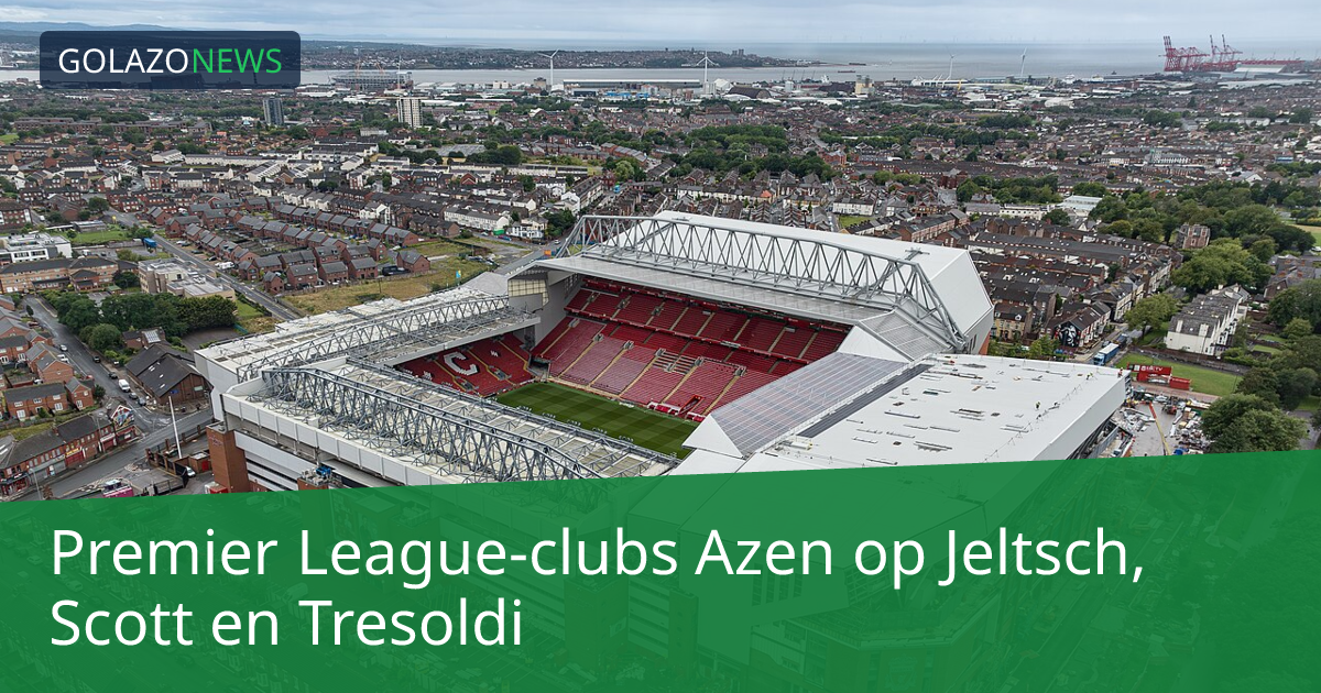 Premier League-clubs Azen op Jeltsch, Scott en Tresoldi