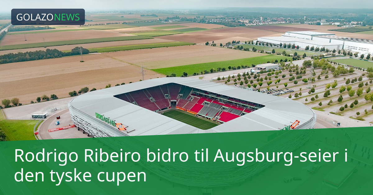 Rodrigo Ribeiro bidro til Augsburg-seier i den tyske cupen