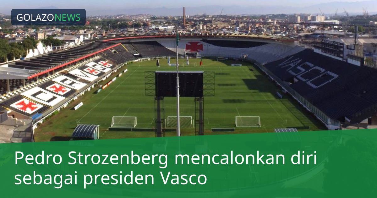 Pedro Strozenberg mencalonkan diri sebagai presiden Vasco