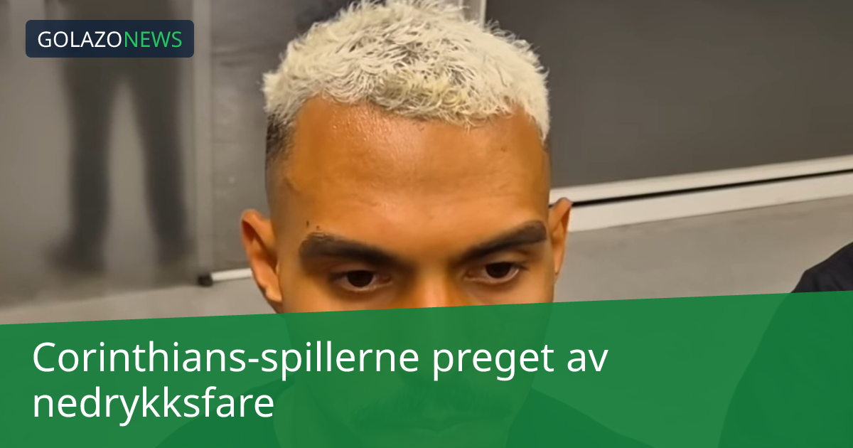 Corinthians-spillerne preget av nedrykksfare