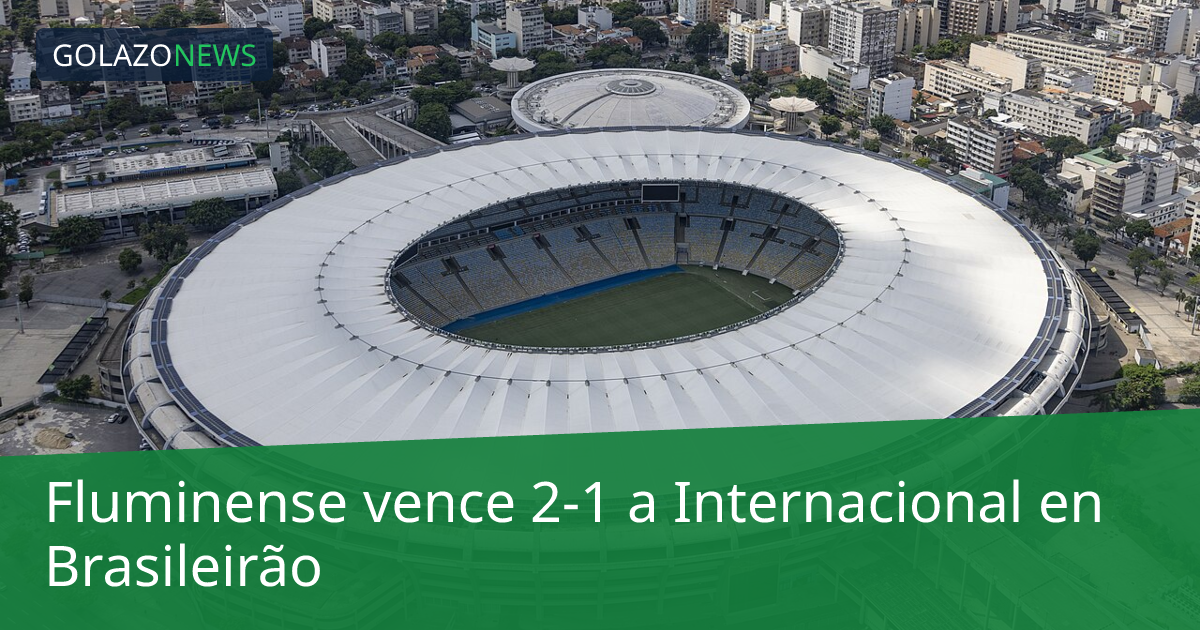 Fluminense vence 2-1 a Internacional en Brasileirão