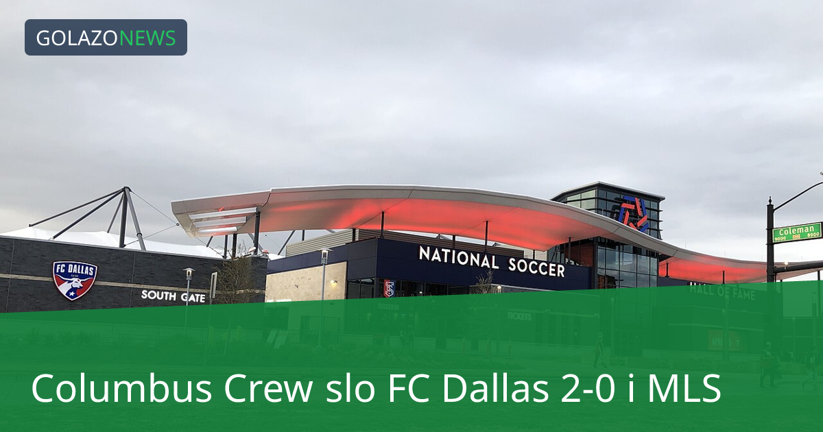 Columbus Crew slo FC Dallas 2-0 i MLS