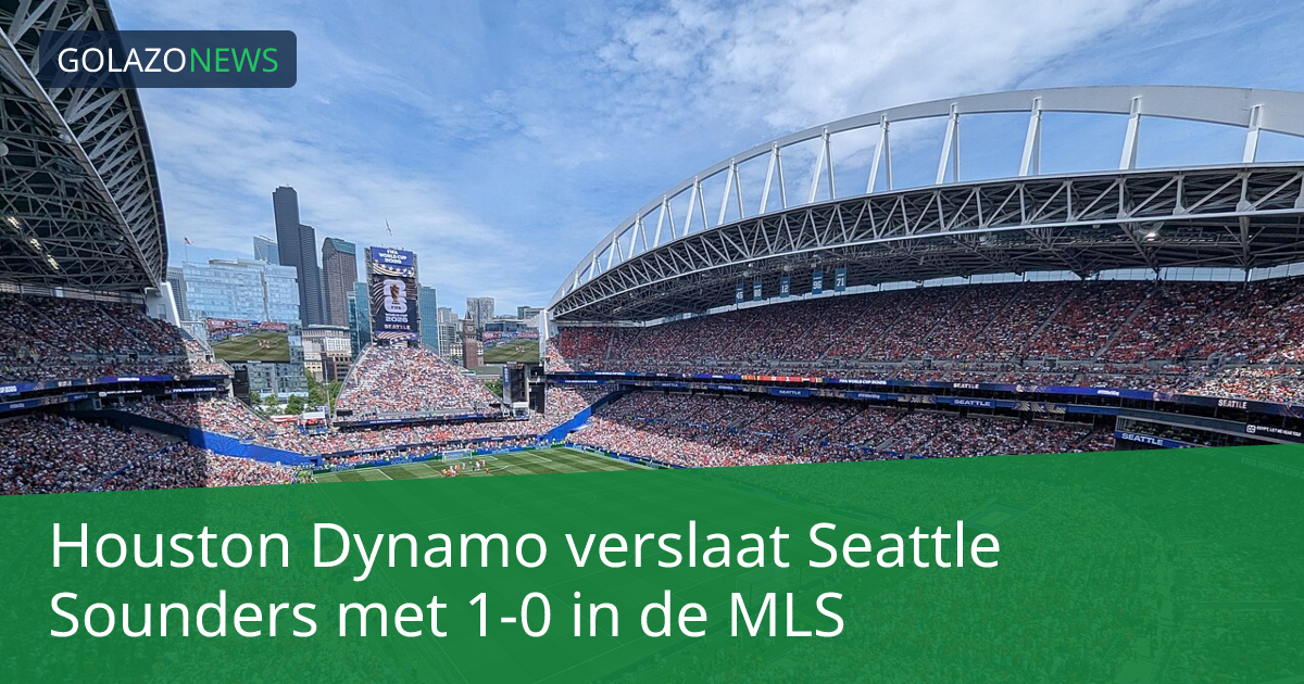 Houston Dynamo verslaat Seattle Sounders met 1-0 in de MLS