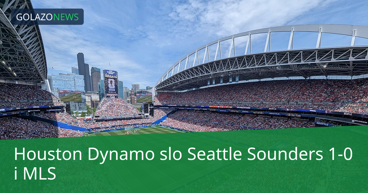 Houston Dynamo slo Seattle Sounders 1-0 i MLS