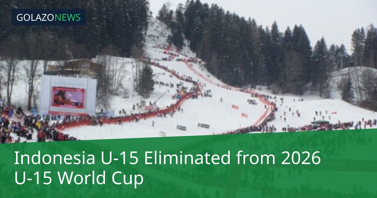 Indonesia U-15 Eliminated from 2026 U-15 World Cup
