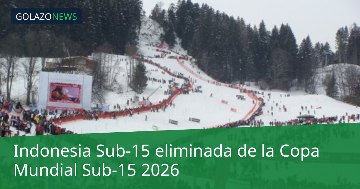 Indonesia Sub-15 eliminada de la Copa Mundial Sub-15 2026