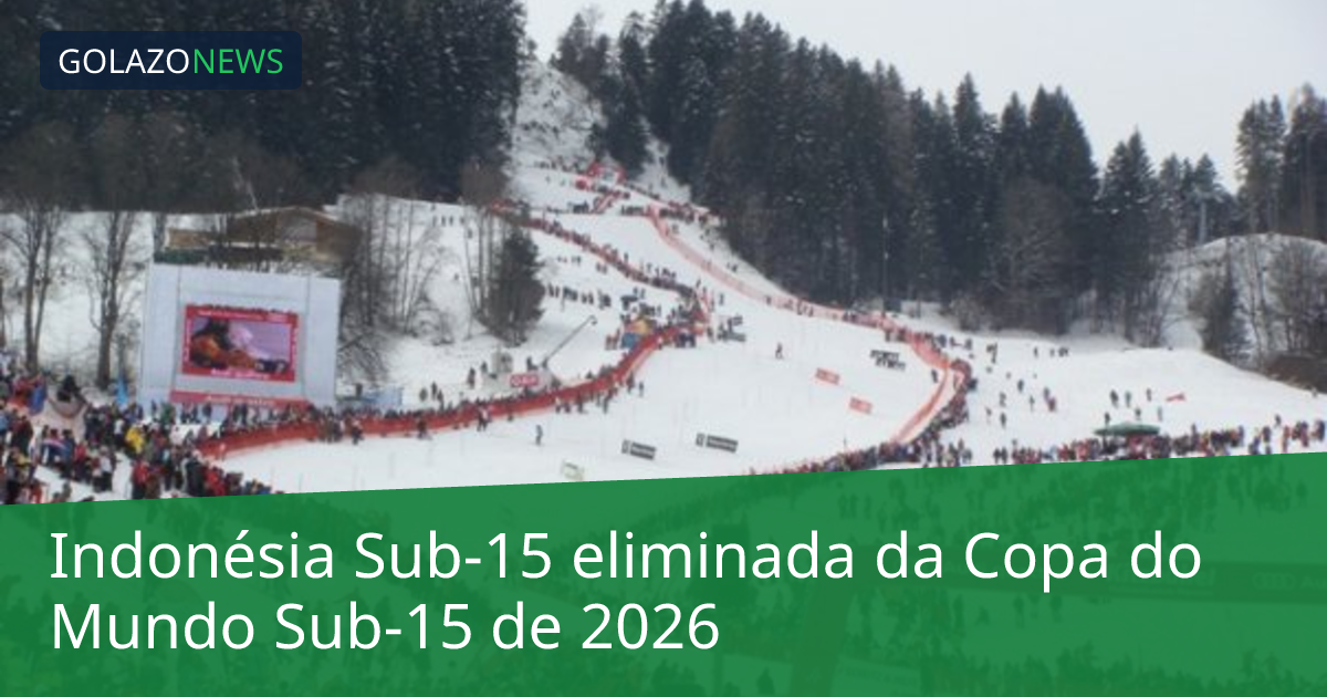 Indonésia Sub-15 eliminada da Copa do Mundo Sub-15 de 2026