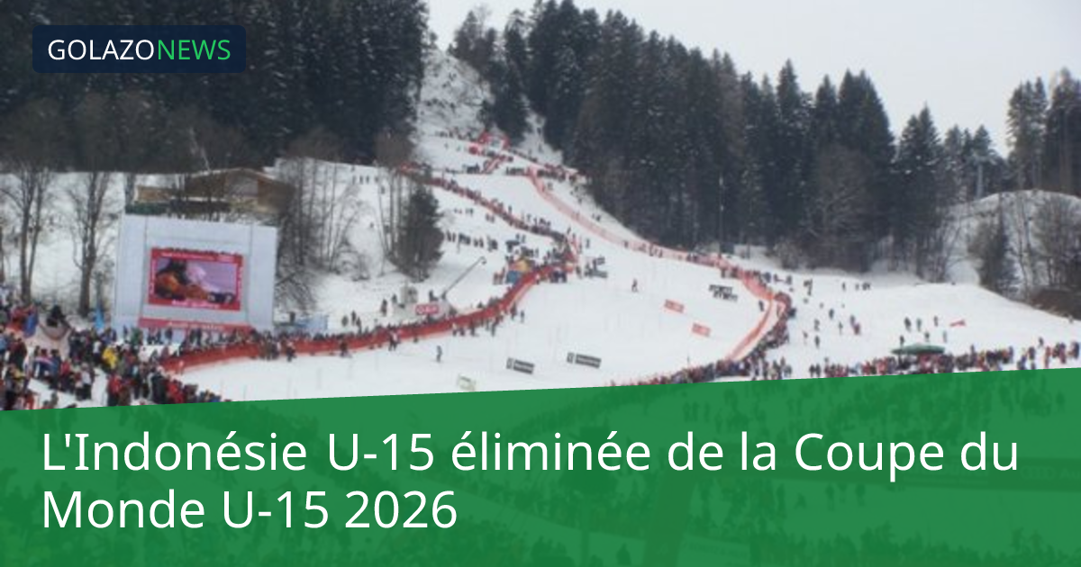 L'Indonésie U-15 éliminée de la Coupe du Monde U-15 2026