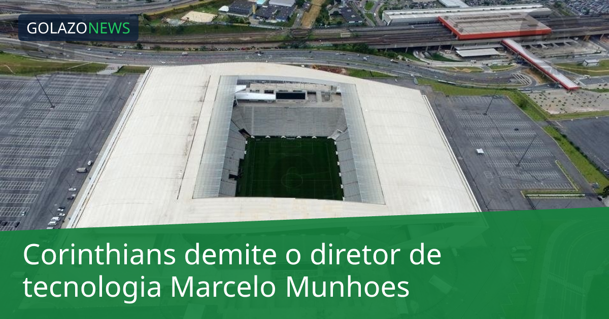 Corinthians demite o diretor de tecnologia Marcelo Munhoes