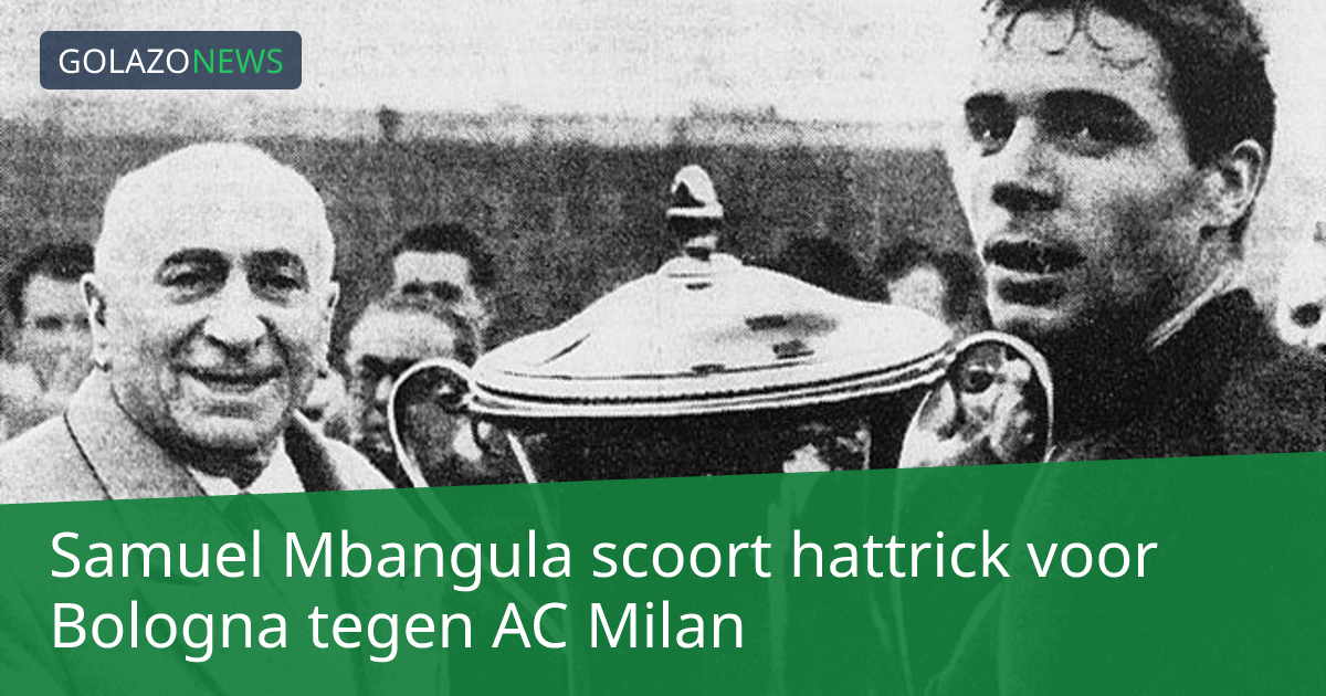 Samuel Mbangula scoort hattrick voor Bologna tegen AC Milan