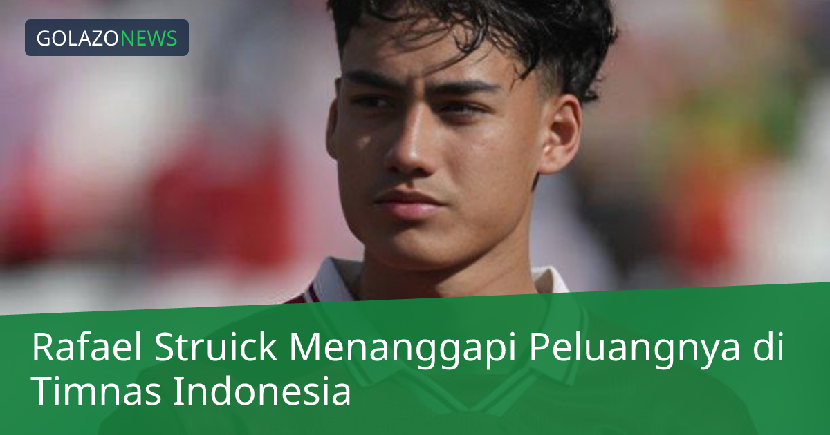 Rafael Struick Menanggapi Peluangnya di Timnas Indonesia