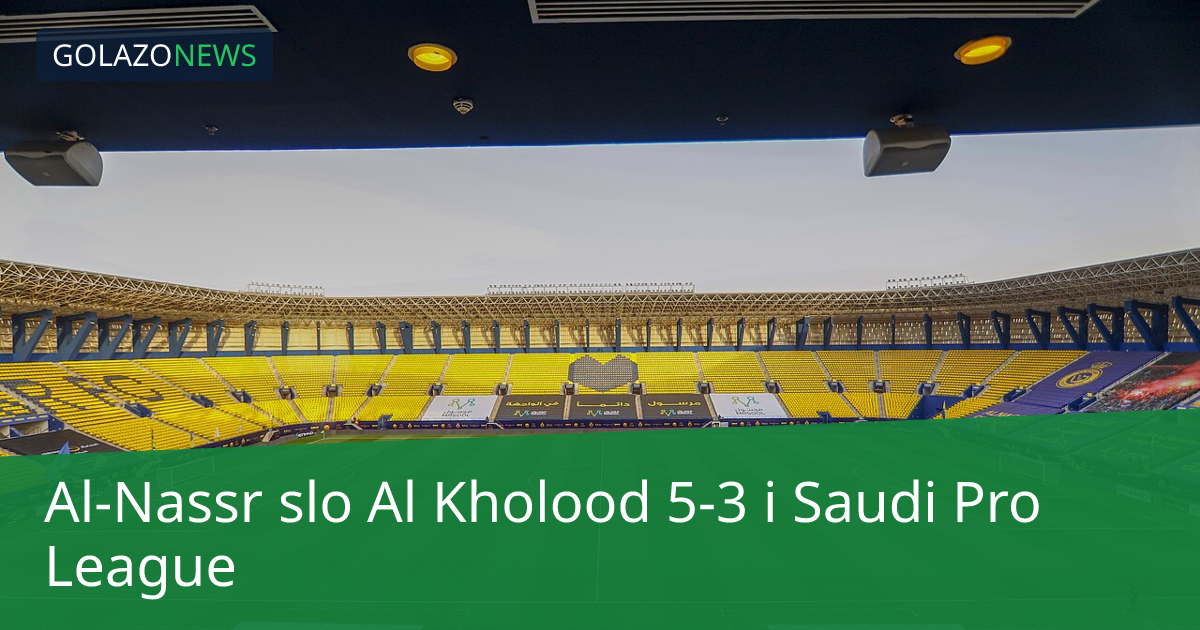Al-Nassr slo Al Kholood 5-3 i Saudi Pro League