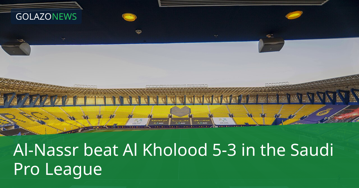 Saudi Pro League: Al-Nassr, Al Kholood에 5-3 승리