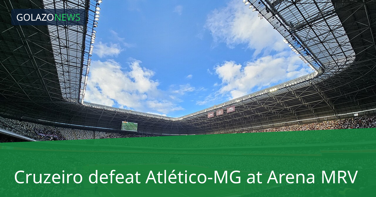 Cruzeiro defeat Atlético-MG at Arena MRV