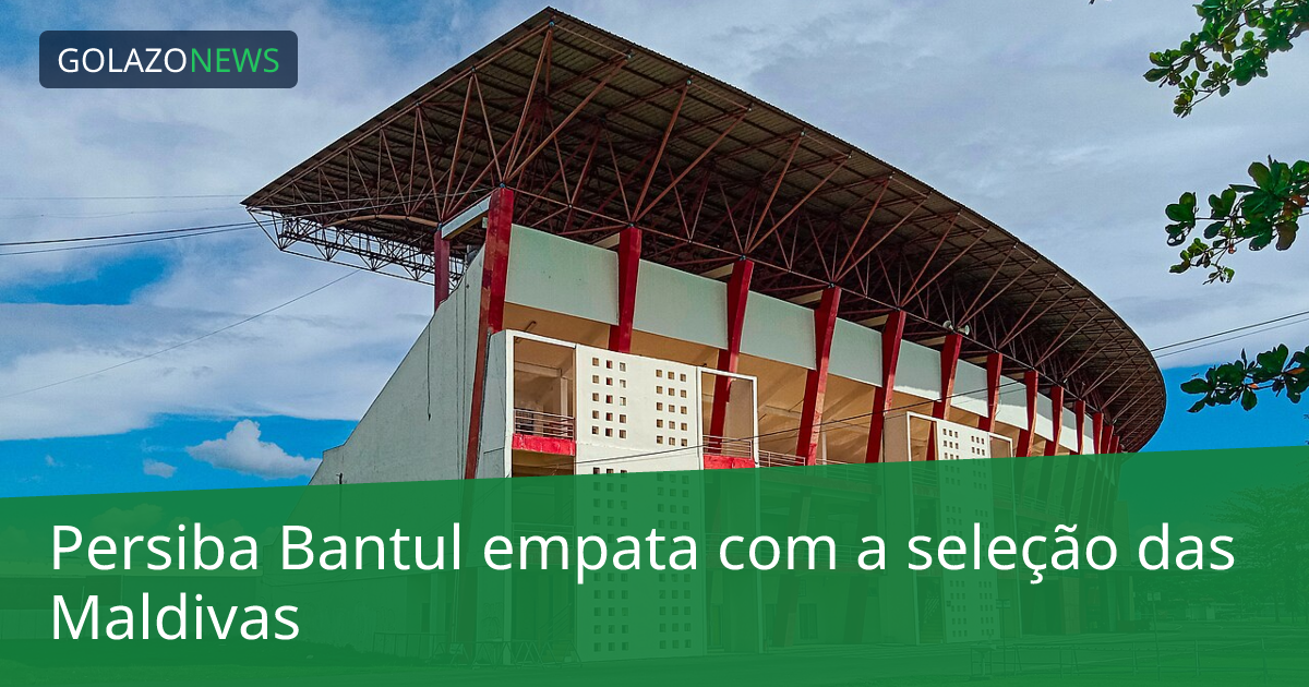 Persiba Bantul empata com a seleção das Maldivas