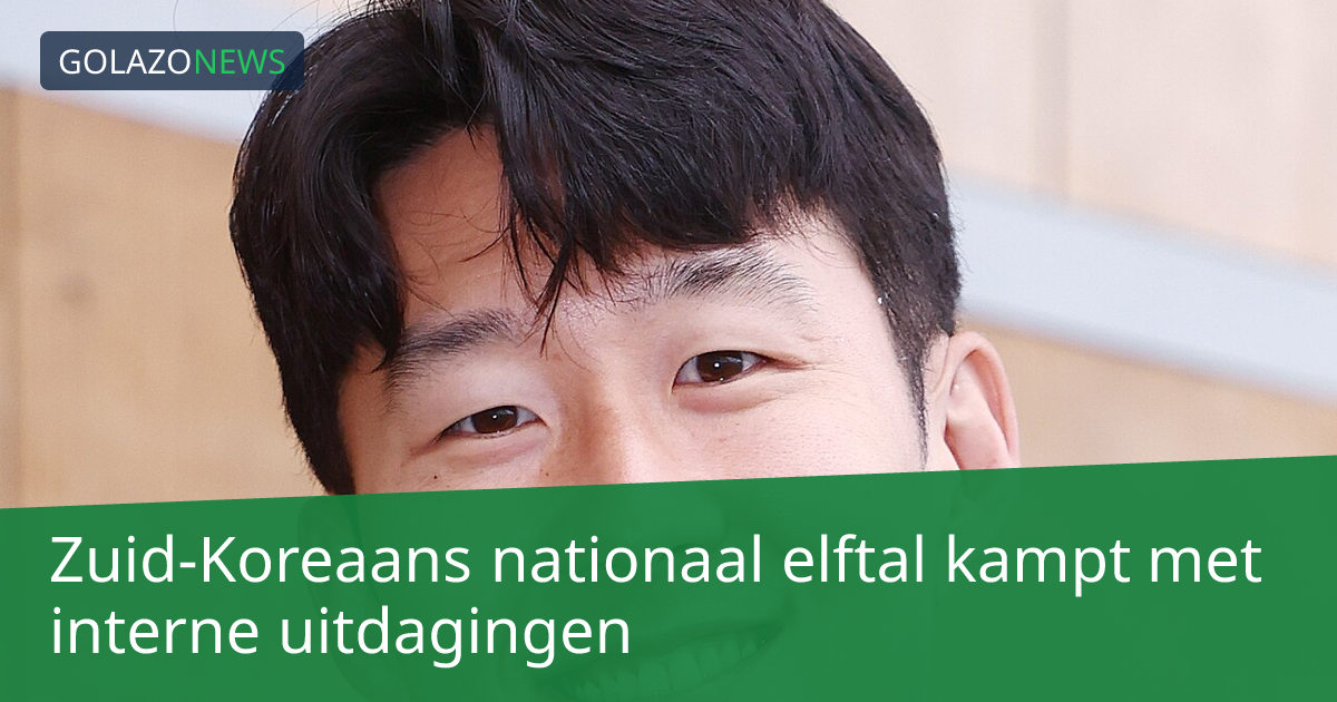 Zuid-Koreaans nationaal elftal kampt met interne uitdagingen
