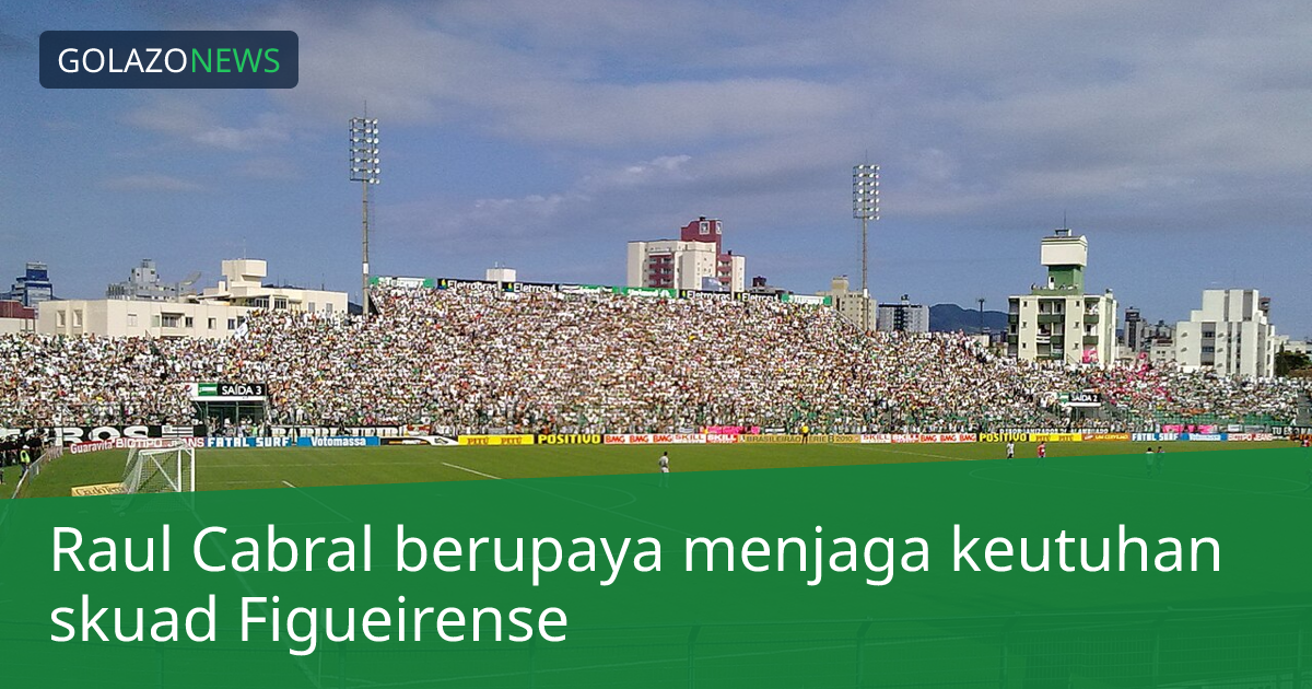 Raul Cabral berupaya menjaga keutuhan skuad Figueirense