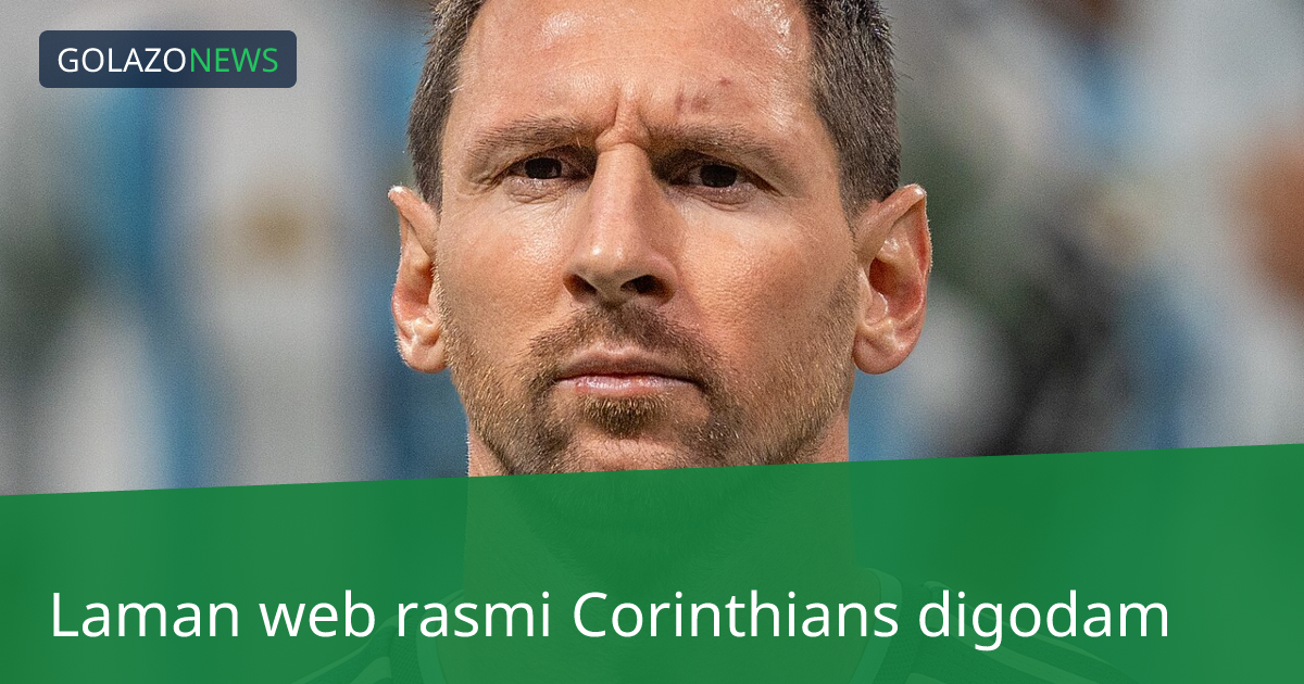 Laman web rasmi Corinthians digodam