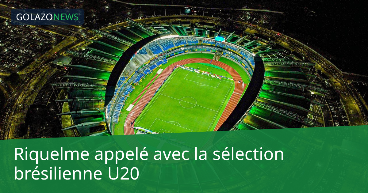 Riquelme appelé avec la sélection brésilienne U20