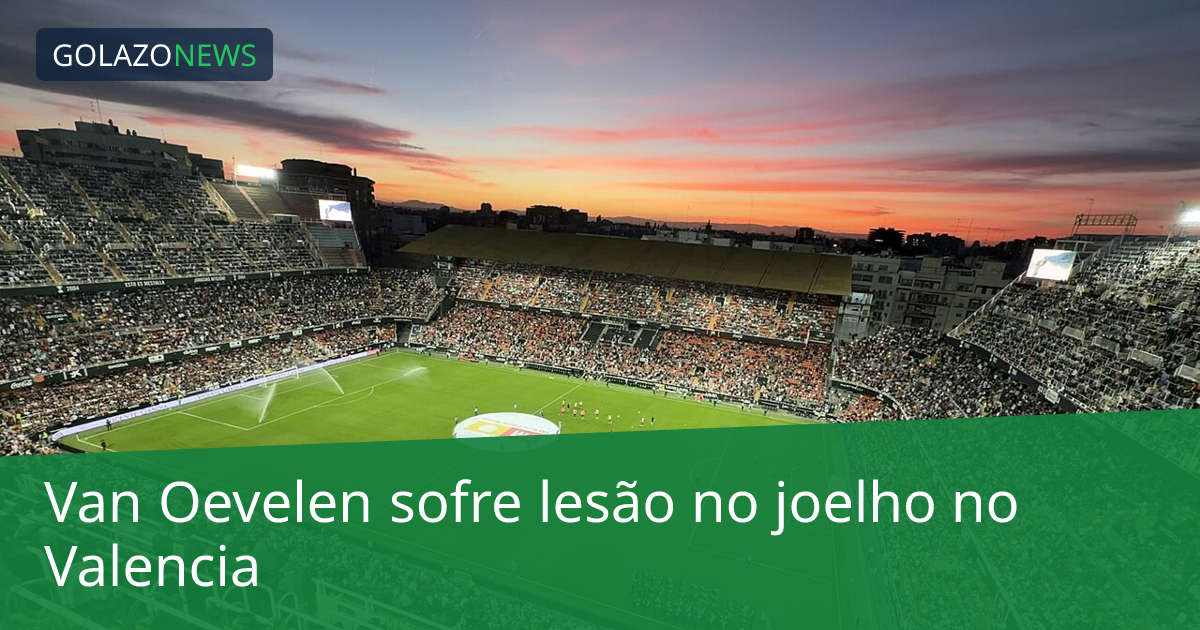 Van Oevelen sofre lesão no joelho no Valencia