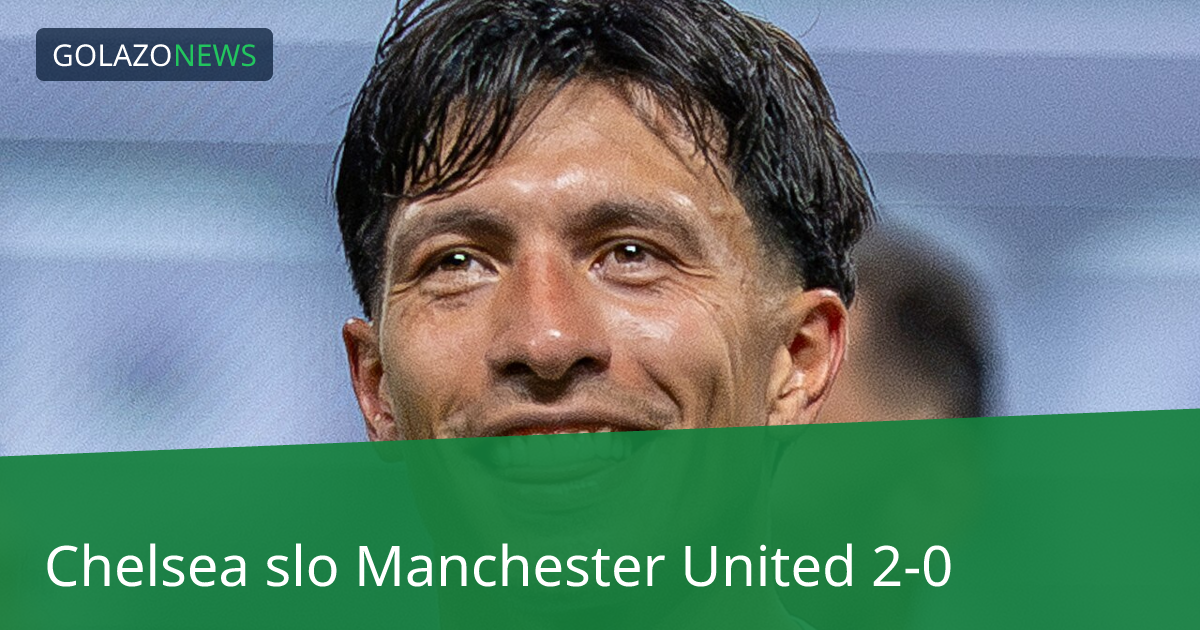 Chelsea slo Manchester United 2-0
