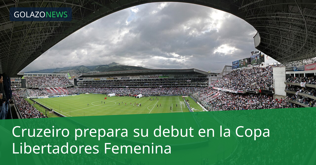 Cruzeiro prepara su debut en la Copa Libertadores Femenina
