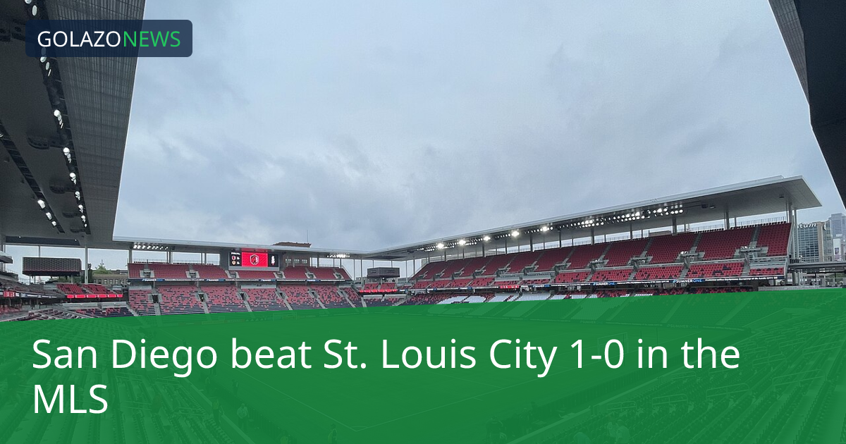 San Diego beat St. Louis City 1-0 in the MLS