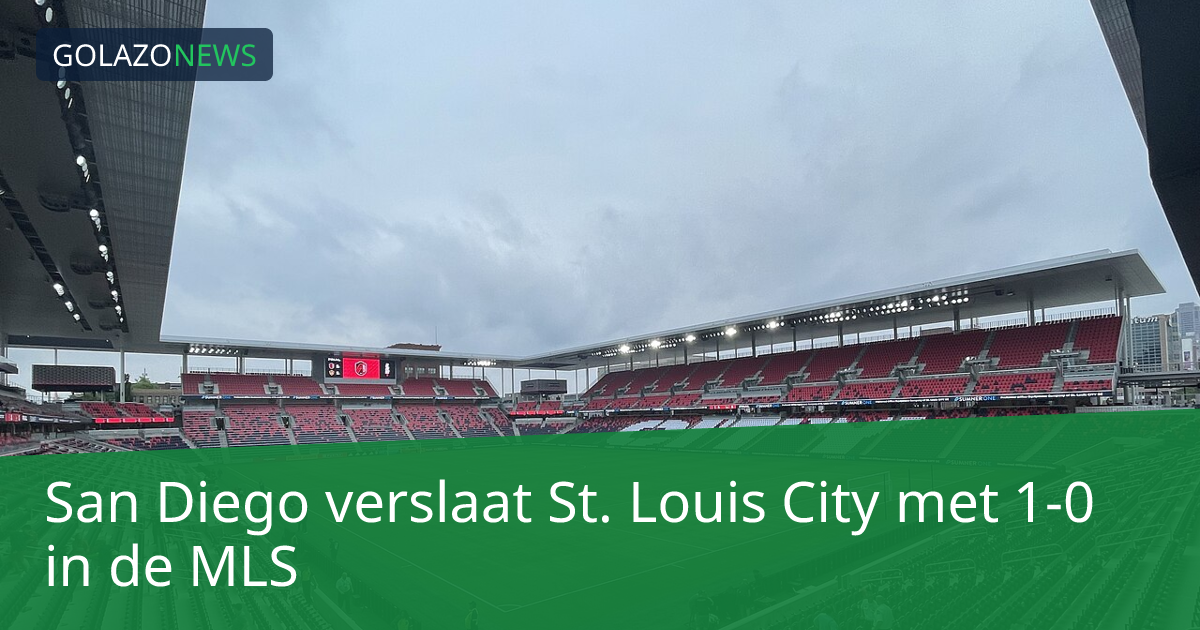 San Diego verslaat St. Louis City met 1-0 in de MLS