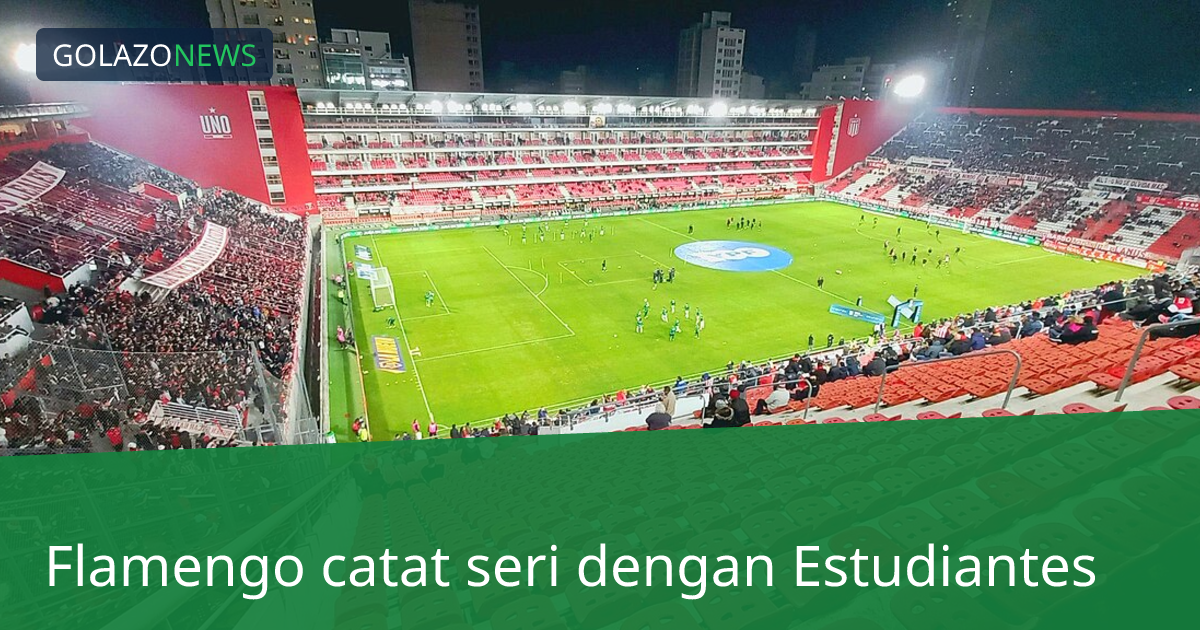 Flamengo catat seri dengan Estudiantes