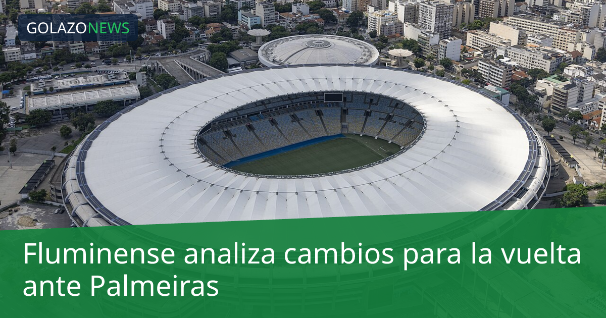 Fluminense analiza cambios para la vuelta ante Palmeiras