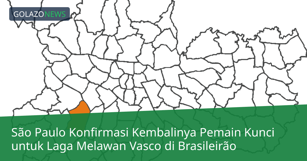 São Paulo Konfirmasi Kembalinya Pemain Kunci untuk Laga Melawan Vasco di Brasileirão