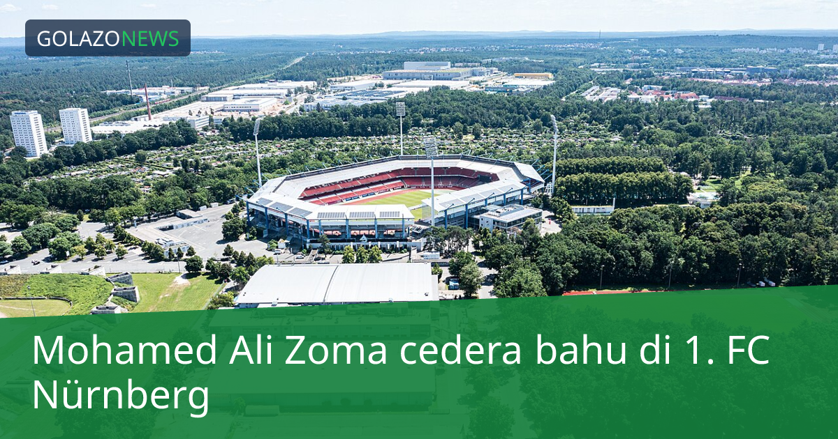 Mohamed Ali Zoma cedera bahu di 1. FC Nürnberg