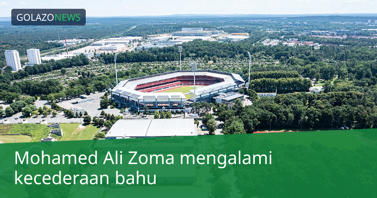 Mohamed Ali Zoma mengalami kecederaan bahu