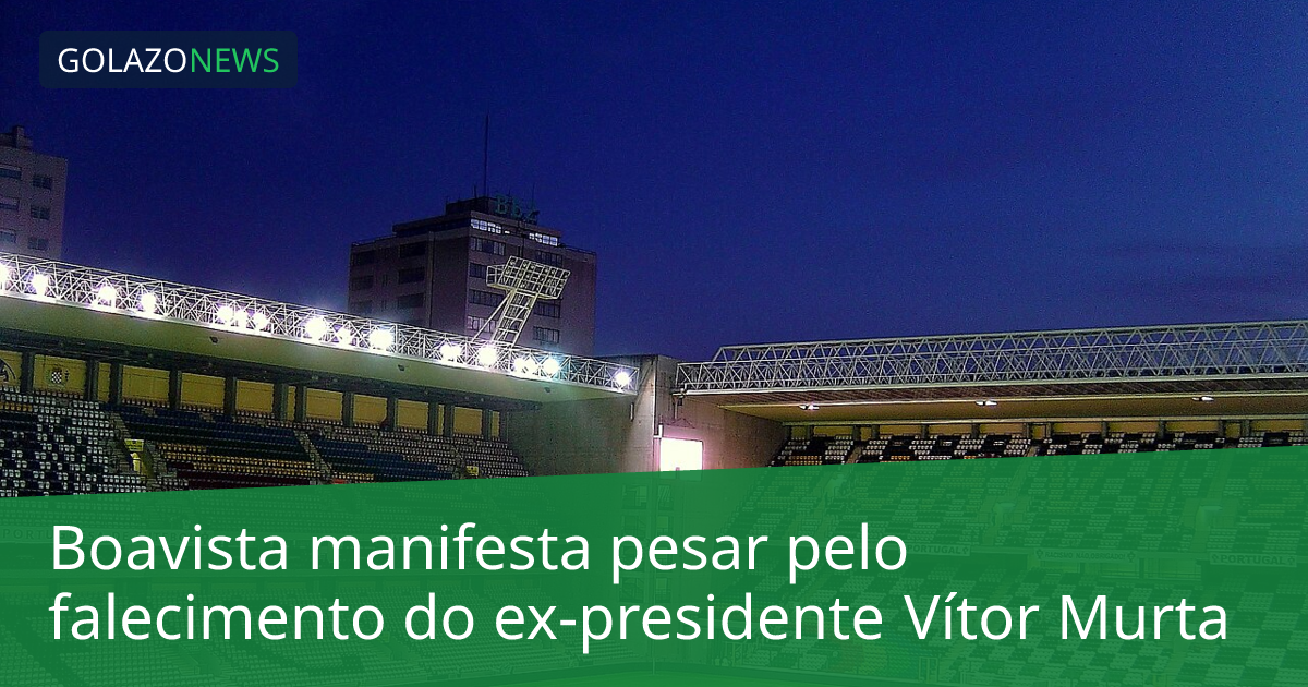 Boavista manifesta pesar pelo falecimento do ex-presidente Vítor Murta