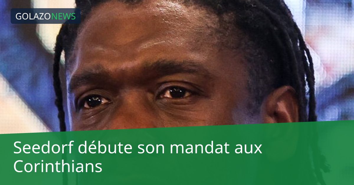 Seedorf débute son mandat aux Corinthians