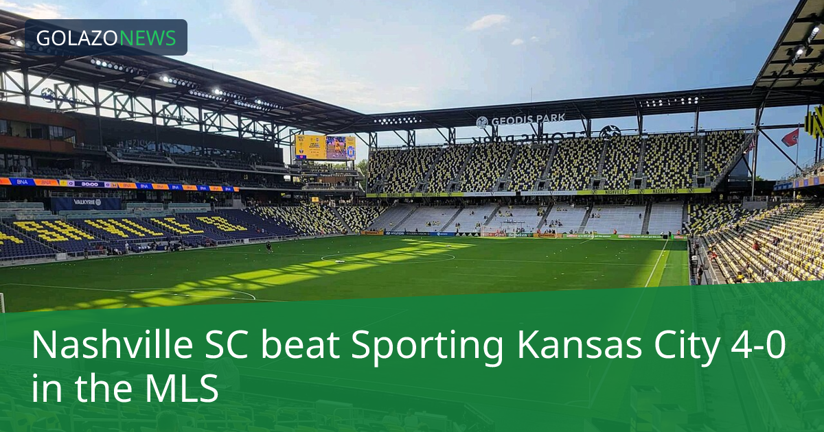 Nashville SC ชนะ Sporting Kansas City 4-0 ในMLS
