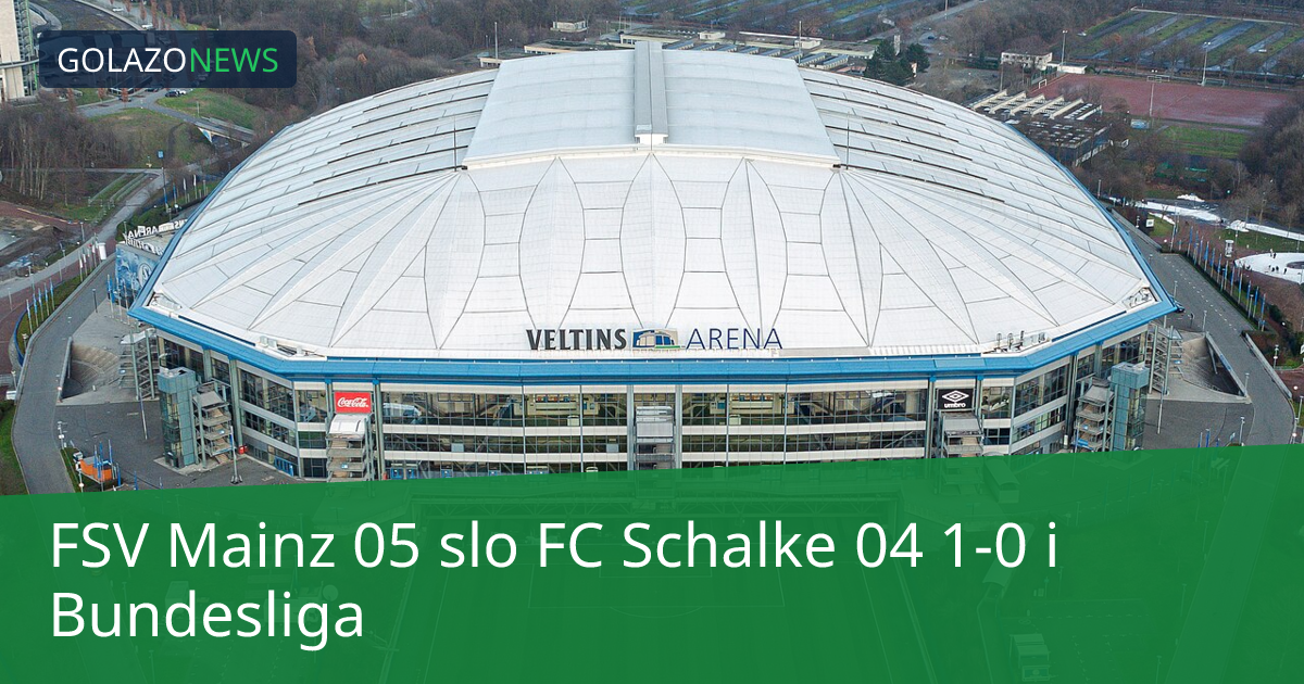 FSV Mainz 05 slo FC Schalke 04 1-0 i Bundesliga