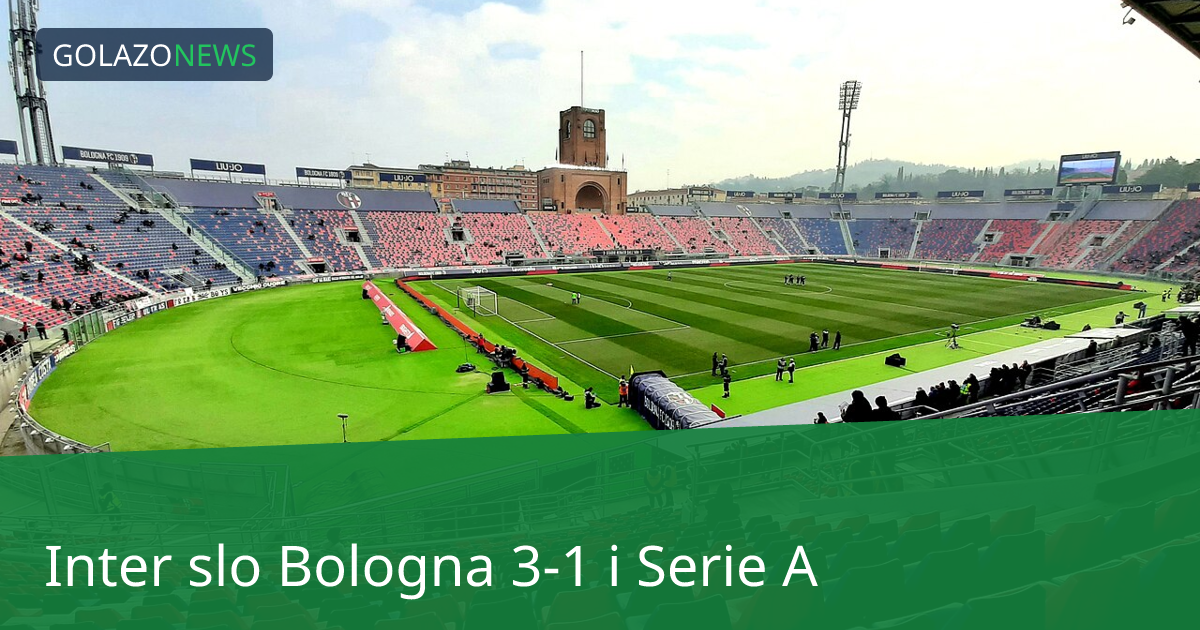 Inter slo Bologna 3-1 i Serie A