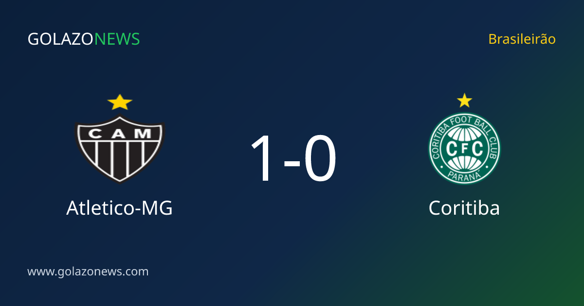 Atletico-MG ชนะ Coritiba 1-0 ในBrasileirão