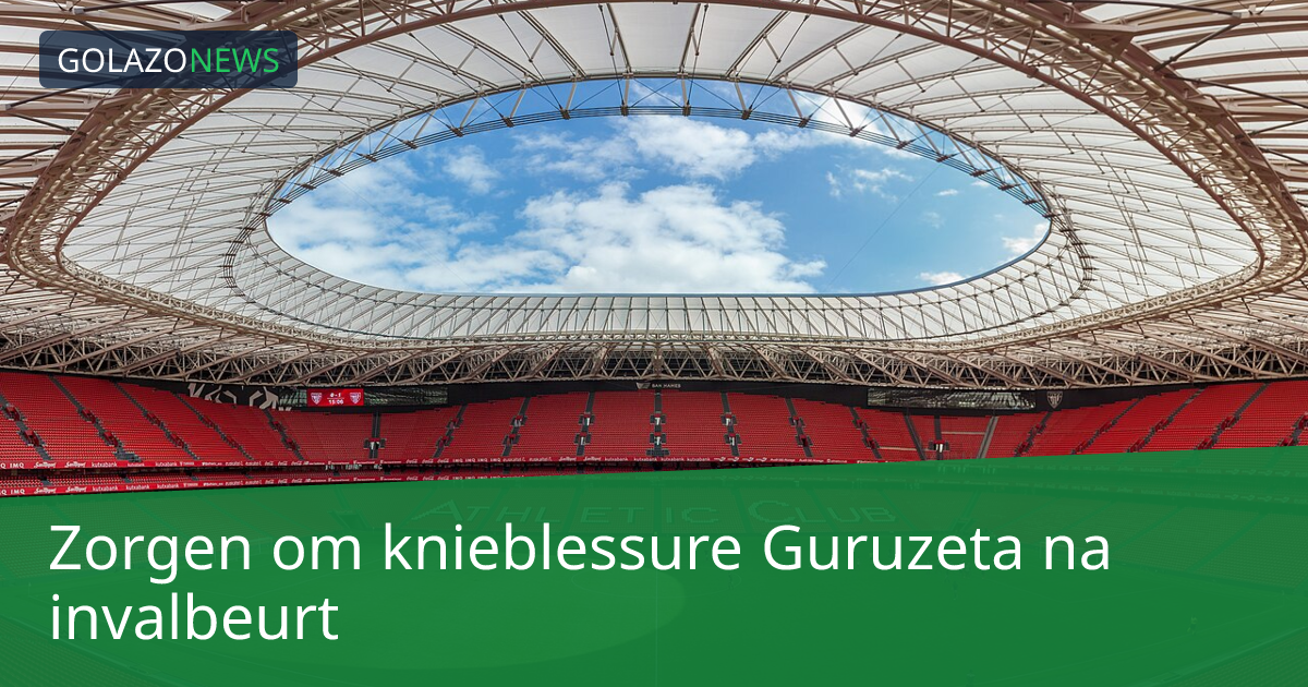 Zorgen om knieblessure Guruzeta na invalbeurt