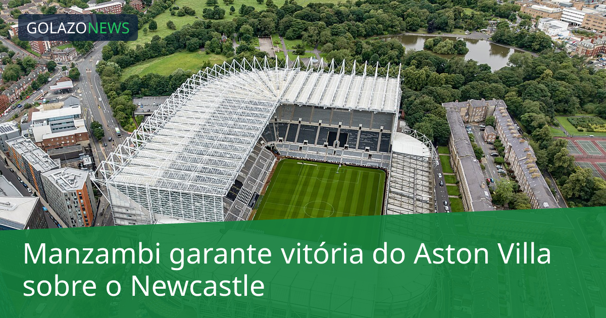 Manzambi garante vitória do Aston Villa sobre o Newcastle