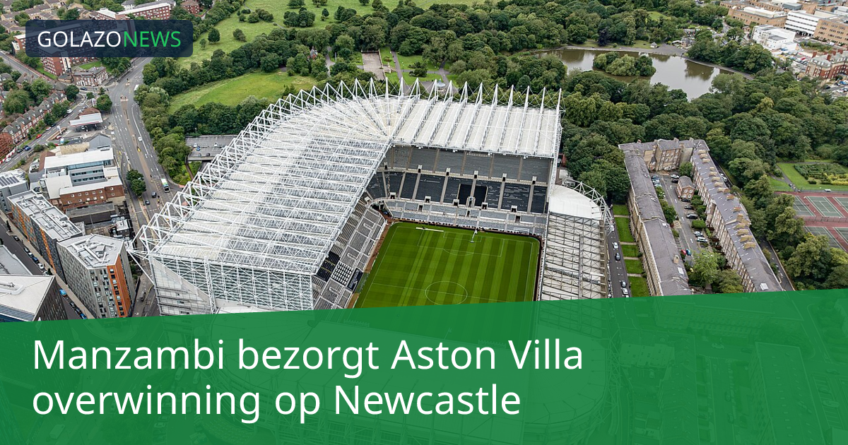 Manzambi bezorgt Aston Villa overwinning op Newcastle
