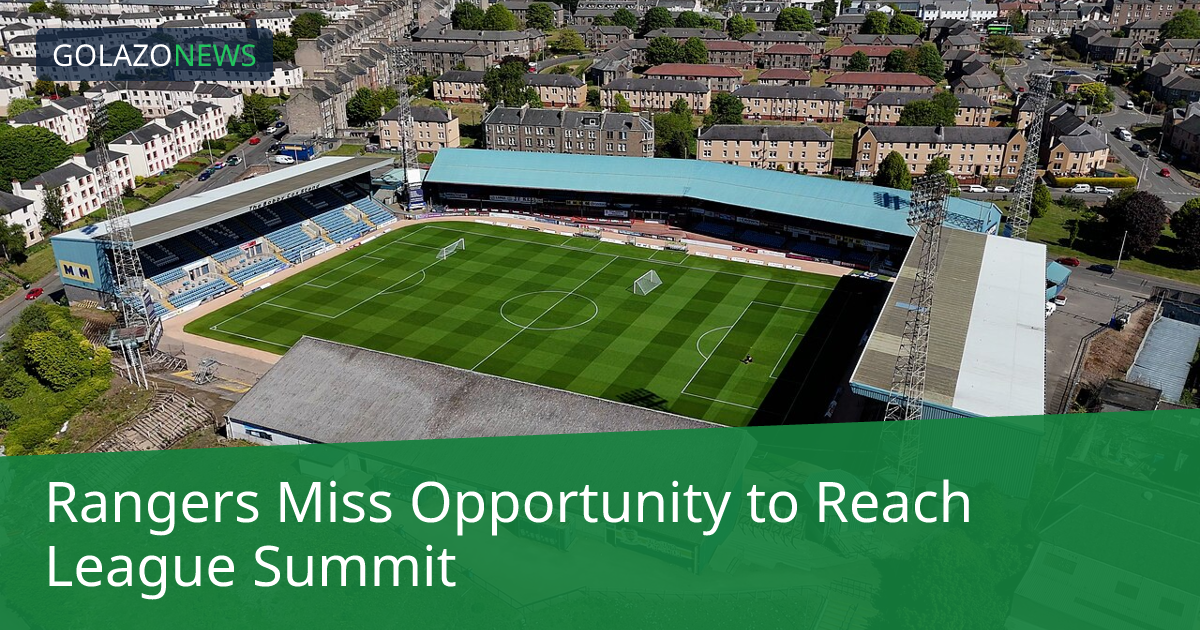 Rangers Miss Opportunity to Reach League Summit