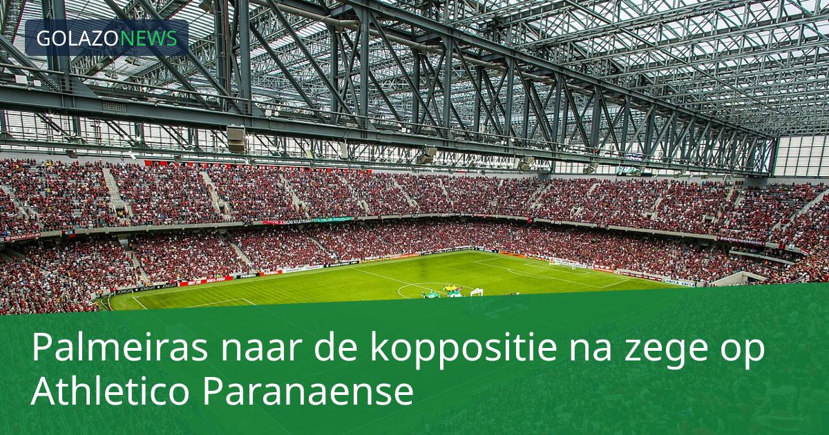 Palmeiras naar de koppositie na zege op Athletico Paranaense