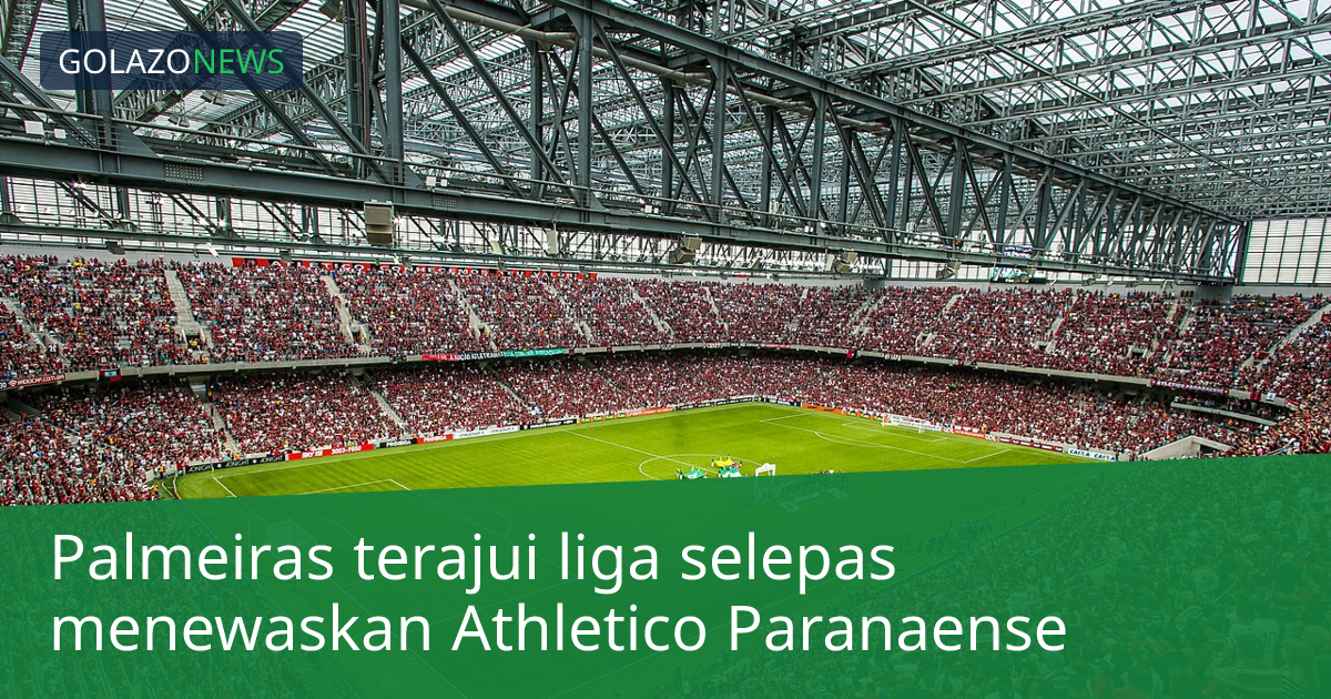 Palmeiras terajui liga selepas menewaskan Athletico Paranaense