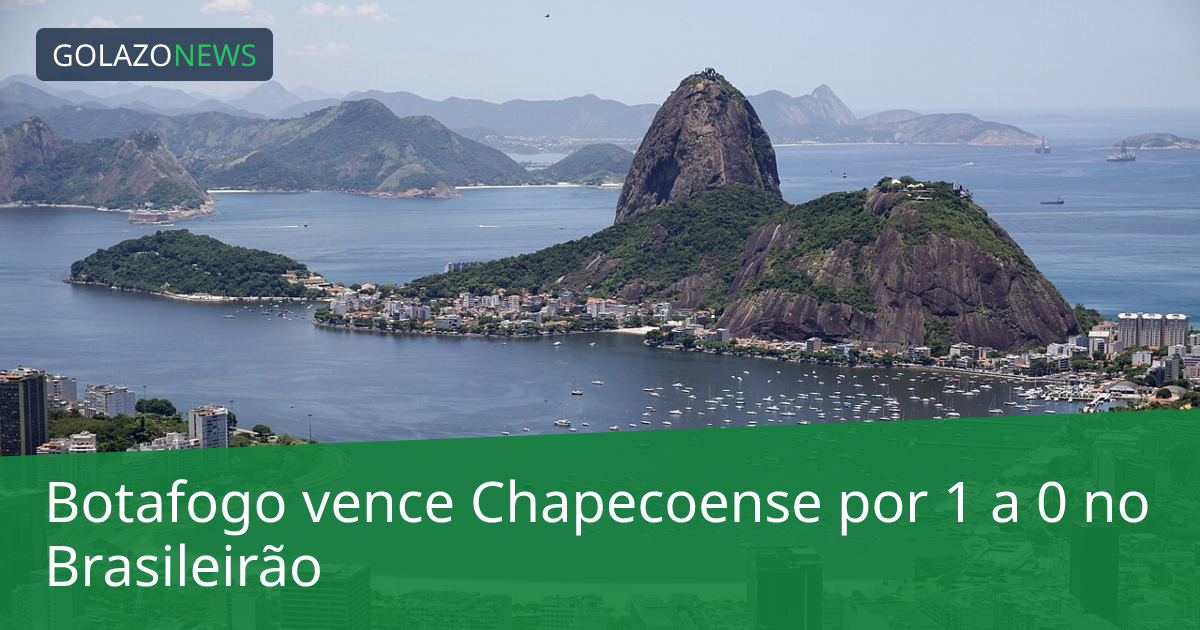 Botafogo vence Chapecoense por 1 a 0 no Brasileirão