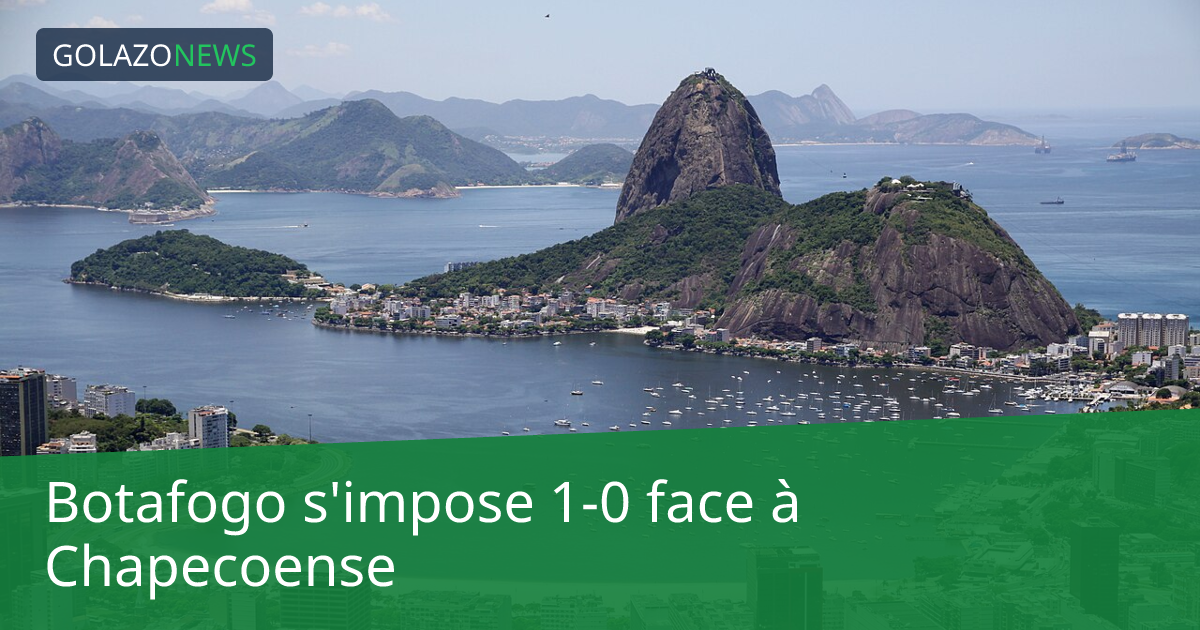 Botafogo s'impose 1-0 face à Chapecoense