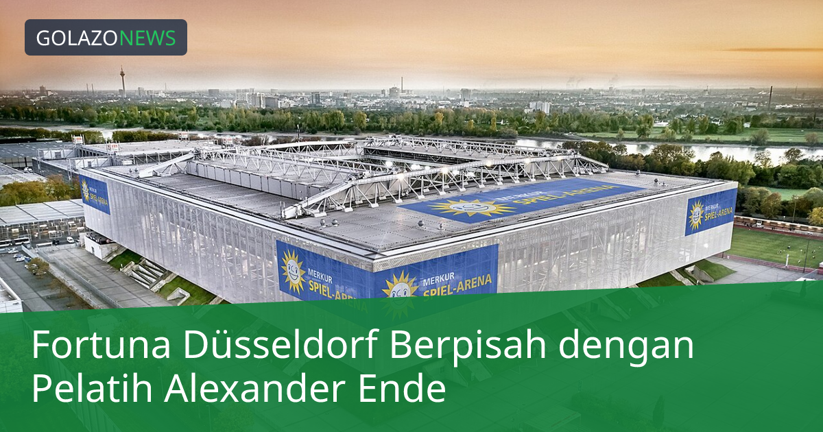 Fortuna Düsseldorf Berpisah dengan Pelatih Alexander Ende
