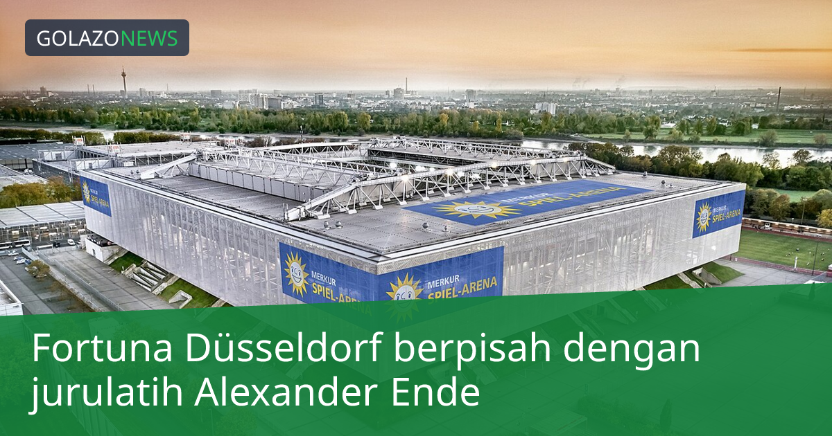 Fortuna Düsseldorf berpisah dengan jurulatih Alexander Ende