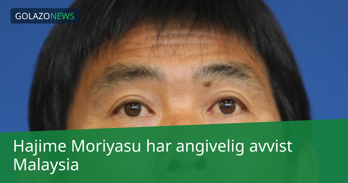 Hajime Moriyasu har angivelig avvist Malaysia
